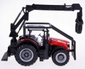 BBURAGO TRAKTOR MASSEY FERGUSON 8740S Z ŁADOWARKĄ