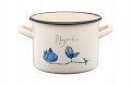 Garnek tradycyjny emaliowany Galicja Flores 16cm 2,4 l