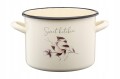 Garnek tradycyjny emaliowany Galicja Flores 20cm 4,4 l
