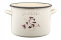 Garnek tradycyjny emaliowany Galicja Flores 22cm 6l