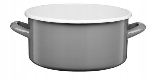 Garnek, rondel tradycyjny Galicja Gordon 22cm, 4 l szary