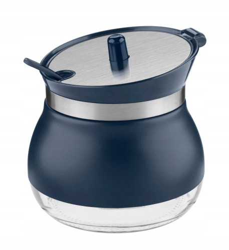 Cukiernica Galicja Pola szkło 270 ml granatowa