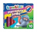 Flamastry Bambino Jumbo trójkątne 10 kolorów