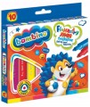Flamastry Bambino Jumbo trójkątne 10 kolorów