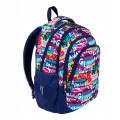 Plecak szkolny wielokomorowy St. Majewski Slogan BP-06 23 l