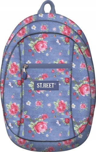 Plecak szkolny wielokomorowy St. Majewski Street Garden