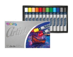 Pastele olejne Colorino KIDS 12 szt.