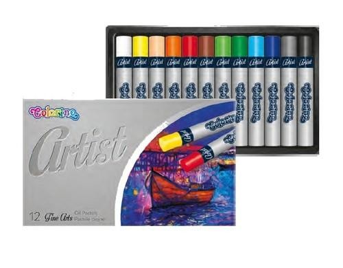 Pastele olejne Colorino KIDS 12 szt.