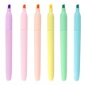 Pisaki, zakreślacze Easy Flash pastelowe 6 kolorów