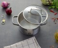 Garnek tradycyjny MG home Professional 20cm, 3 l