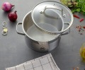 Garnek tradycyjny MG home Professional 24cm, 5,5 l