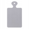Deska do krojenia Galicja Molly z rączką 30cm szara