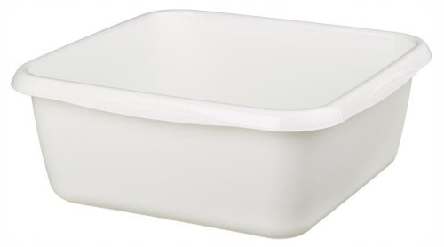 Miska kwadratowa Galicja Molly 33cm 11 l kremowa