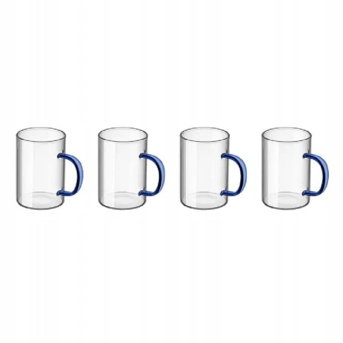 Szklanki Renza MG Home 300 ml 4 szt. kolorowe ucho