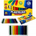 PLASTELINA ASTRA 10KOL OKRĄGŁA