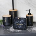 Szczotka do WC Galicja Marble czarny
