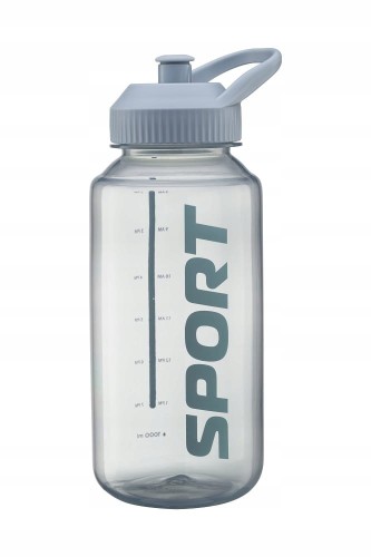 Butelka sportowa Galicja GRANDE 1000ml szara