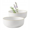 Salaterki miski porcelanowe MG Home Artena White 15 cm 4 sztuki