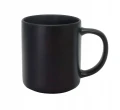 Kubki kamionka 6 sztuk 400ml MG Home Artena czarne