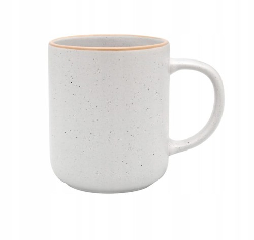 Kubki kamionka 6 sztuk 400ml MG Home Artena białe