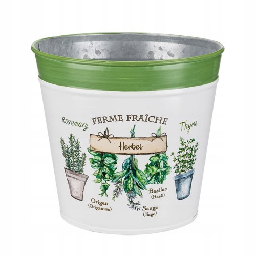 Osłonka Verdenia Siciliana 16 cm metal herbs