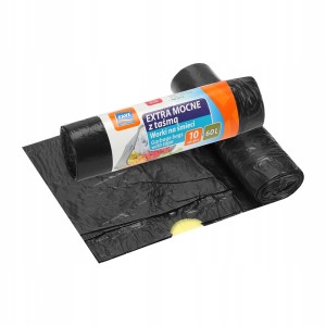 Worki na śmieci uniwersalne Ravi 60l 10 szt.