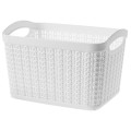 Kosz uniwersalny tworzywo sztuczne GAlicja Willow 3,3l biały