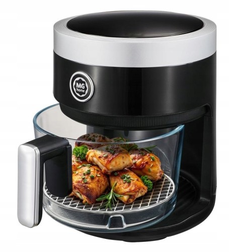 Frytkownica beztłuszczowa MG Home szklana misa 4l 1400 W